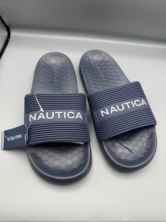 Nautica Other - Nautica Men's Athletic Cushioned Casual Slip On Shower Pool Beach Slide Sandals